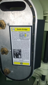 Battle Bridge armored door