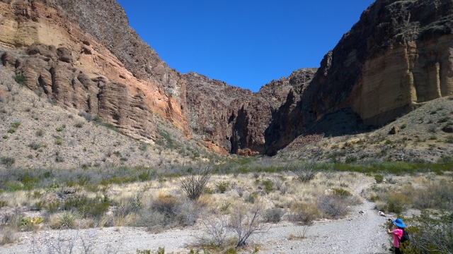 Lower Burro Mesa trail
