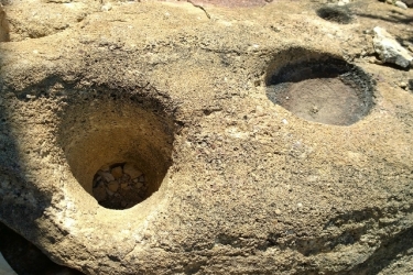 Mortar holes