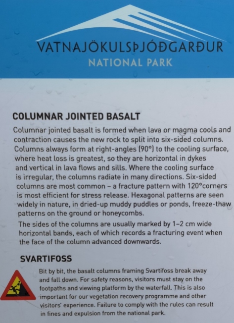 Basalt in Svartifoss
