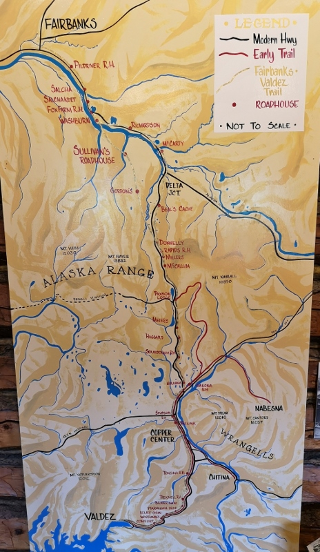 Valdez to Fairbanks trail and the roadhouse system